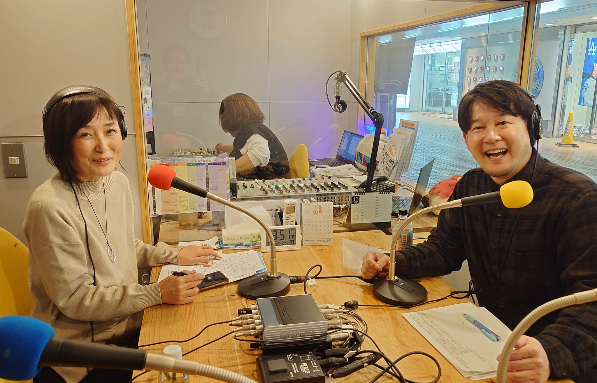 金沢シーサイドFM「スポットライト」に出演しました